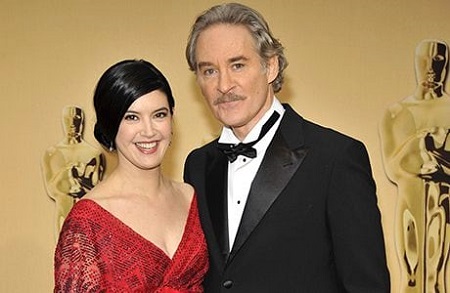 Phoebe Cates and her husband Kevin Kline