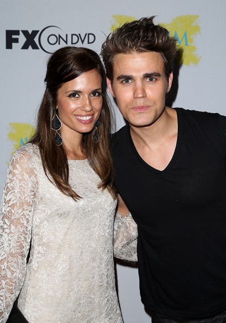 Torrey DeVitto with her former husband Paul Wesley