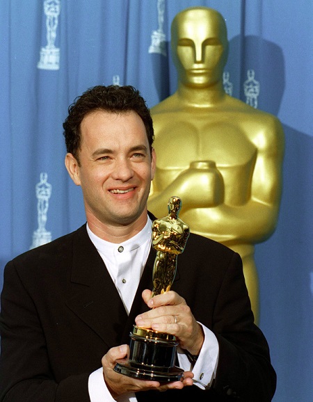Tom hanks first Oscar for Philadelphia