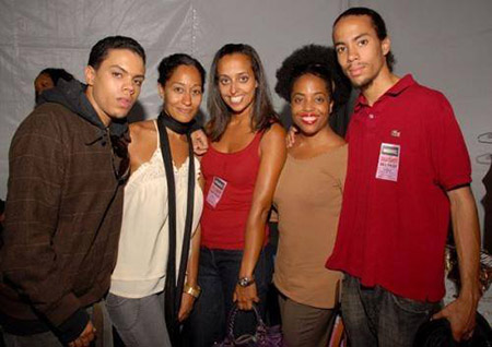 Rhonda Ross Kendrick with her siblings