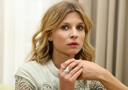 Actress Clemence Poesy