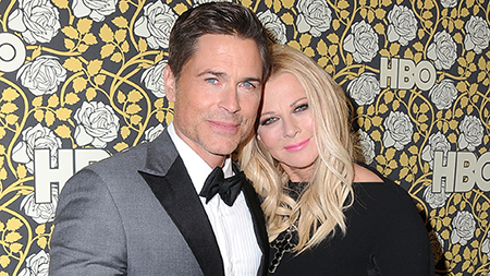 Rob Lowe and his wife Sheryl Berkoff