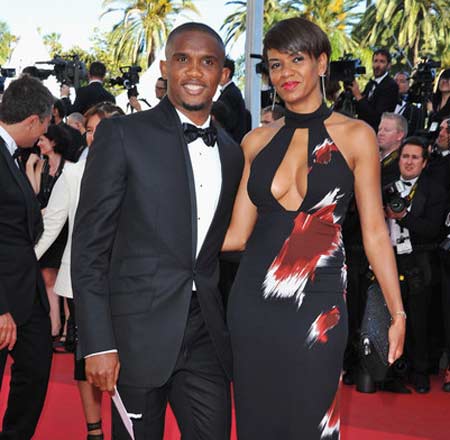 Eto'o and his wife