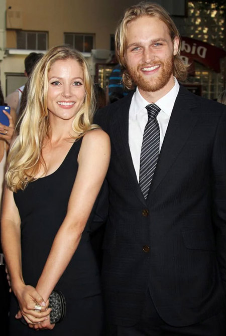 Wyatt Russell and his ex-wife Sanne Hamers