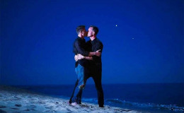Intimate Nuptial; Actor Colton Haynes tied the knot with American writer Jeff Leatham