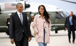 Malia Obama; Daughter of the former president Barack Obama Caught Kissing a Mystery Man 