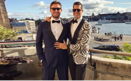 New Members of the family; Derek Kaplan welcomes Twin with Real Estate Broker Husband Fredrik Eklund