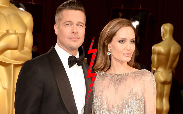 Angelina Jolie files for divorce from long term partner Brad Pitt. They married in 2014.