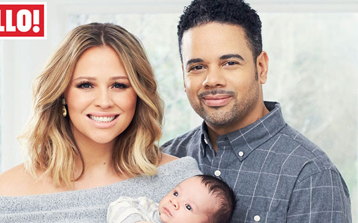 Kimberley Walsh is having second baby with husband Justin Scott. They married in Feb 2016.