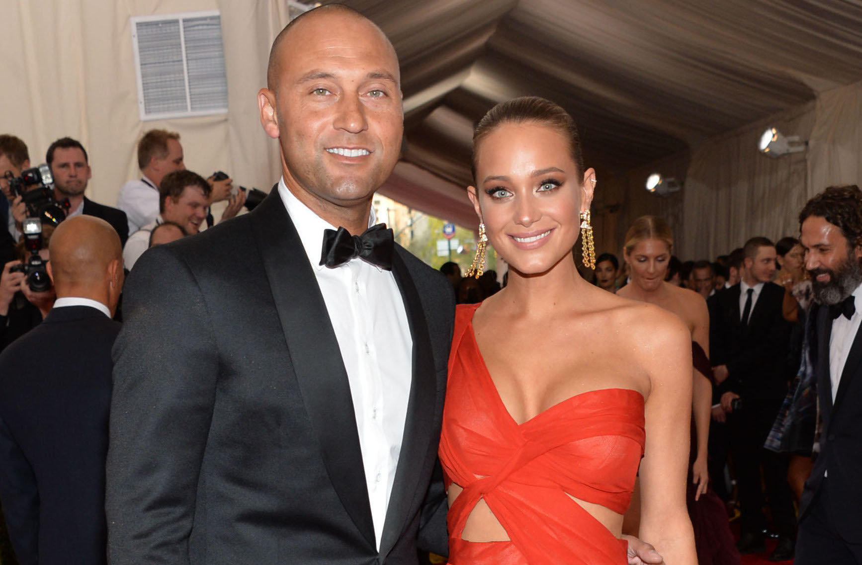 Hannah Davis and Derek Jeter getting married and are happy to be called as husband and wife 