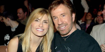 Chuck Norris is living a married life with wife Gena O'Kelley, Happy ...
