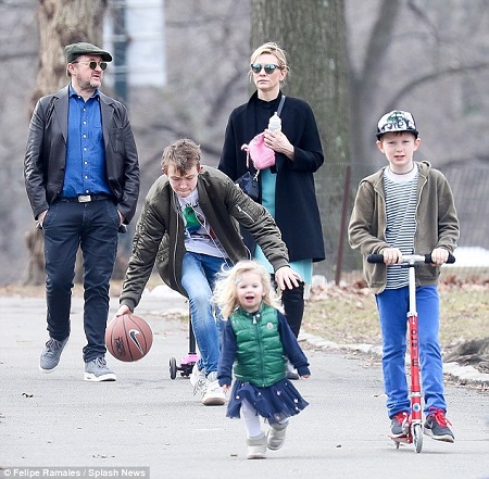 Lovely family of Cate Blanchett