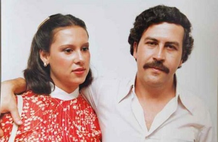 Maria Victoria Henao and Pablo Escobar