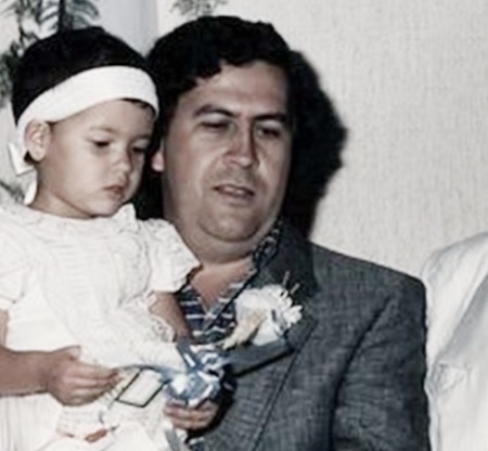 Manuela Escobar and Pablo Escobar