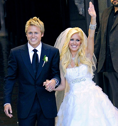 Spencer Pratt and Heidi Montag  on their wedding