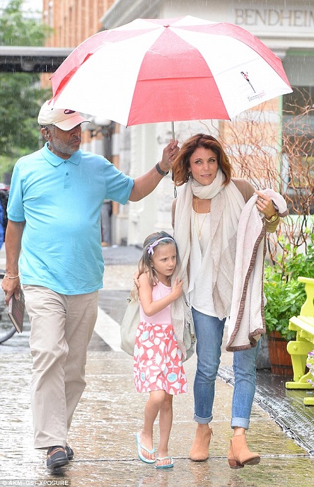 Bethenny with Dennis and her daughter, Bryn