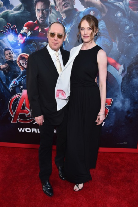 James Spader and his fiance Leslie Stefanson at the Dolby Theatre in 2015