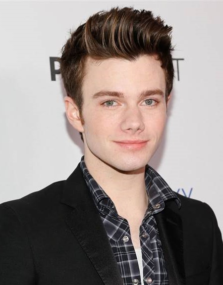 American actress and Gay actor Chris Colfer In Relationship with ...