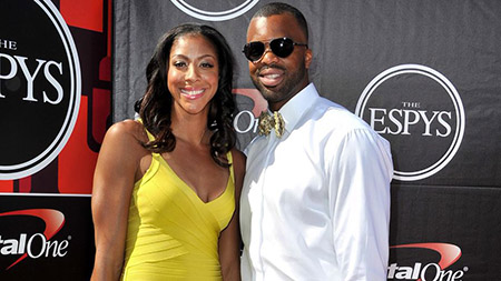 Candace Parker with husband Shelden Williams