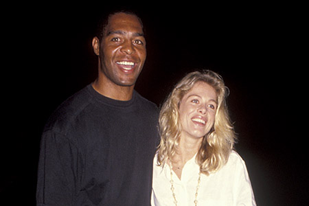 Marcus Allen and his ex-wife Kathryn Edwards