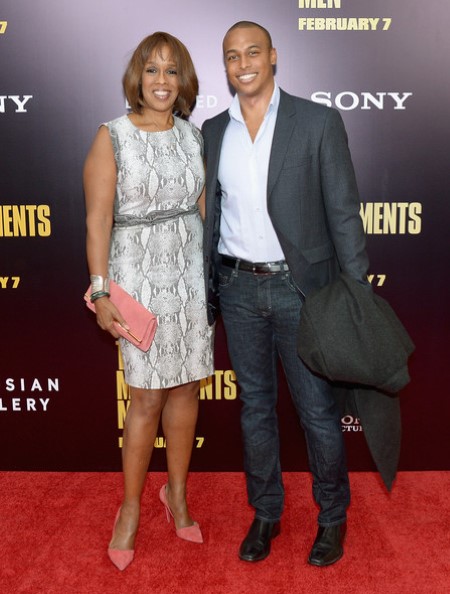 Photo of Gayle King  & her Son  William Bumpus Jr.