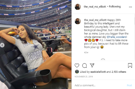 Who Is Ezekiel Elliott's Girlfriend Halle Woodard? Are They Secretly  Married?