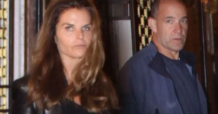 Matthew Dowd pictured together with her ex-girlfriend Maria Shriver. 