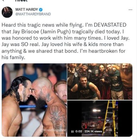 Ring Of Honor Wrestler Jay Briscoe Dies At 38 In A Car Accident