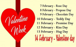 Celebrate the week of love to the fullest with your loved one on the Valentine Week 2017; we have presented you the meaning of each day