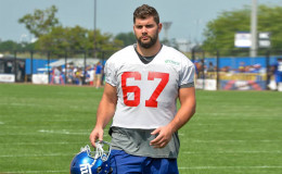 New York Giants' player Justin Pugh is not dating anyone. Metaphorically is in a relationship with his career