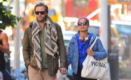 New Boyfriend Alert; Actress Freida Pinto takes a stroll with a Mystery Man