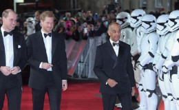Prince Harry and Duke of Cambridge Join Stormtroopers On Red Carpet Premiere of Star Wars in London