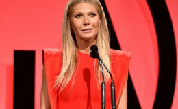 Gwyneth Paltrow Debuts Her Big Blue Engagement Ring At the 2018 Producers Guild Awards Wowing Everyone After Getting Secretly Engaged With Her Beau Brad Falchuk