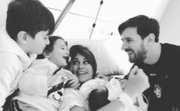 A new member is in the house! Barcelona Forward Lionel Messi welcomes Third Son with Wife Antonella Roccuzzo