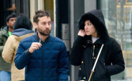Spiderman star Tobey Maguire steps out in New York City alongside a mysterious Brunetter; Is he Dating?