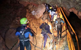 Rescue Operation To Release 12 Boys And Their Football Coach Trapped In A Thailand Cave Begins