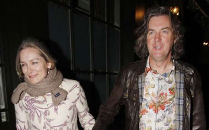 Couple James May and Sarah Frater  Dating still unmarried 