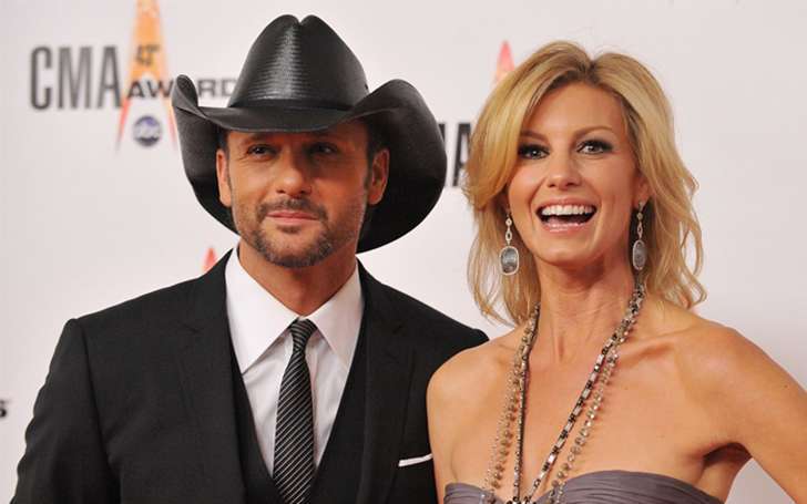 Tim McGraw and wife Faith Hill are happily married for twenty years ...