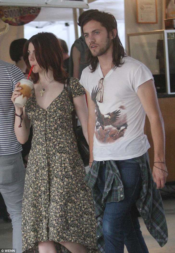 France Bean Cobain and her ex-Husband