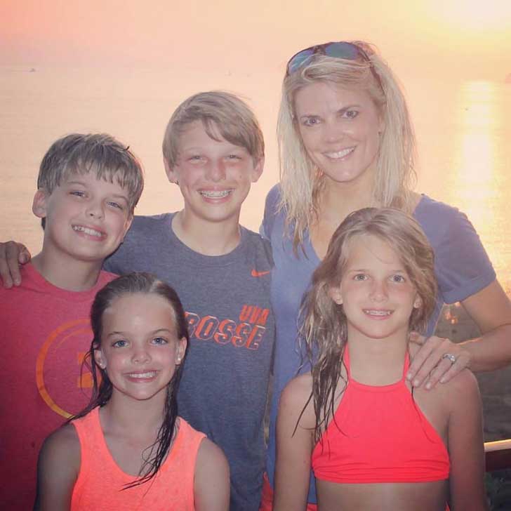 Melissa Stark and her children