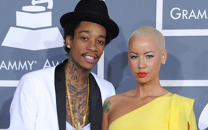 After split from wiz Khalifa,with whom Amber Rose dating now