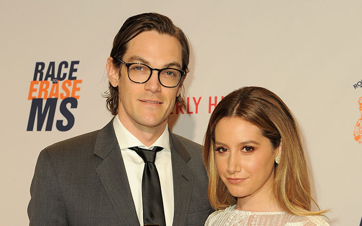American Actress and producer Ashley Tisdale is married to musician husband Christopher French