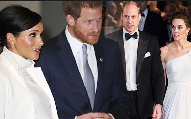 Meghan Markle and Prince Harry offcially split Royal Households from Prince Williams and  Kate Middleton