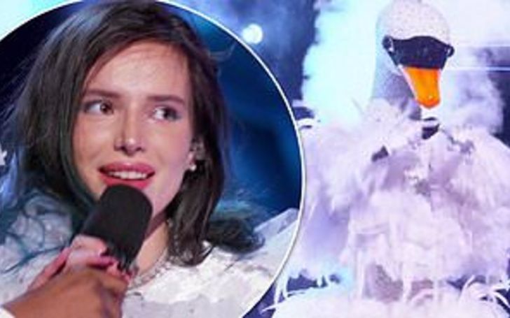 Bella Thorne is the Swan of The Masked Singer