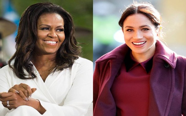 Michelle Obama Hopes For 'Forgiveness & Healing' For Meghan Markle & The Royal Family