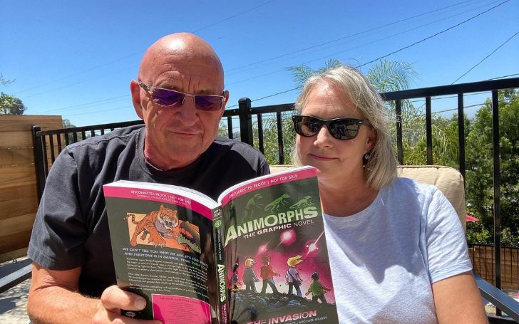 Michael Grant is Living Happily With his Wife Katherine Applegate and Children