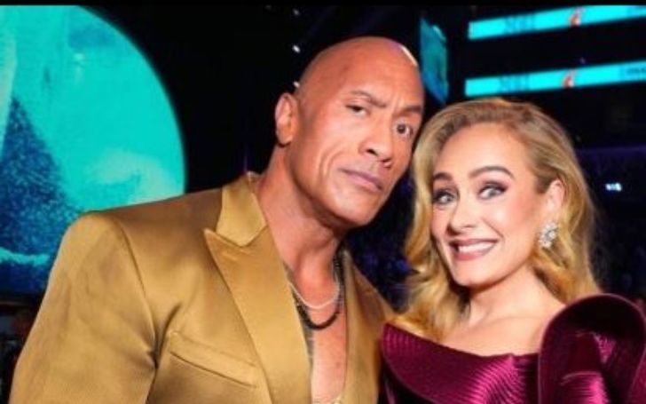 Adele And Dwayne 'The Rock' Johnson's First Meeting at 2023 Grammys Goes Viral